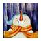 LED Lighted "Merry Christmas" Snowman Christmas Canvas Wall Art